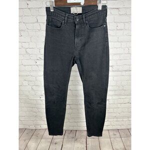 EVERLANE Black High Rise Skinny Ankle Jeans Women’s Size 25 (25 x 26)